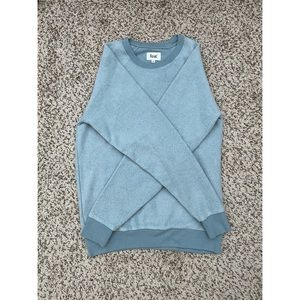 NWOT Feat Blanketblend Crewneck in Denim
